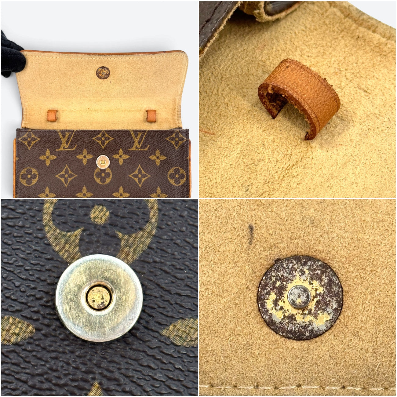 LOUIS VUITTON ポシェット・ツインPM モノグラムキャンバス ショルダーポーチ M51854