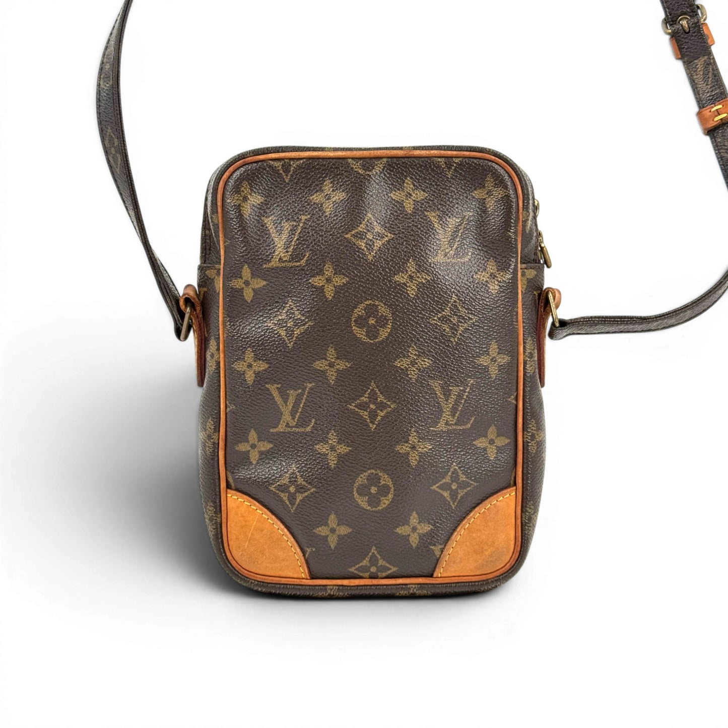 LOUIS VUITTON アマゾン モノグラムキャンバス ブラウン クロスボディ ショルダーバッグ M45236