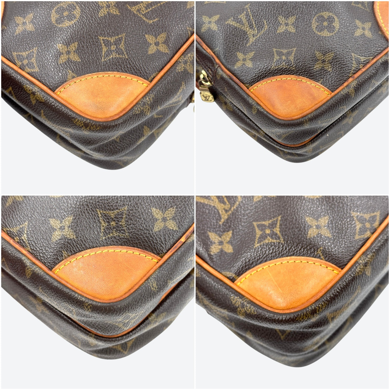 LOUIS VUITTON アマゾン モノグラムキャンバス ブラウン クロスボディ ショルダーバッグ M45236