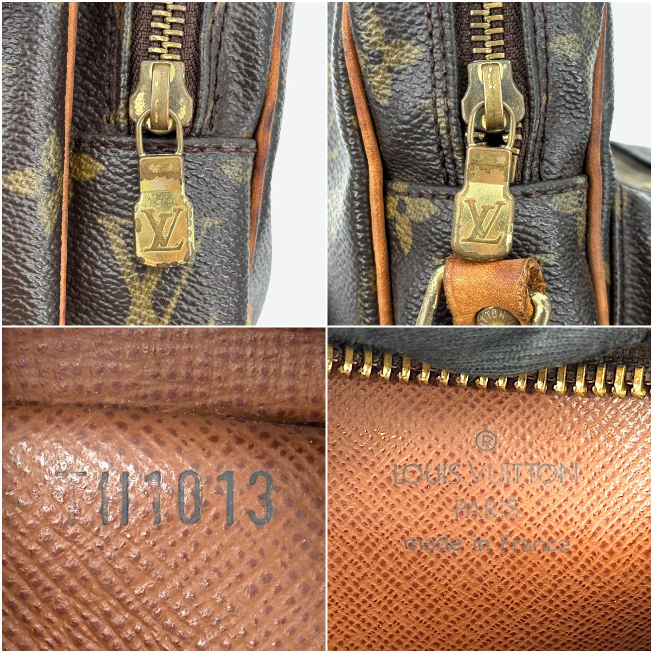 LOUIS VUITTON アマゾン モノグラムキャンバス ブラウン クロスボディ ショルダーバッグ M45236