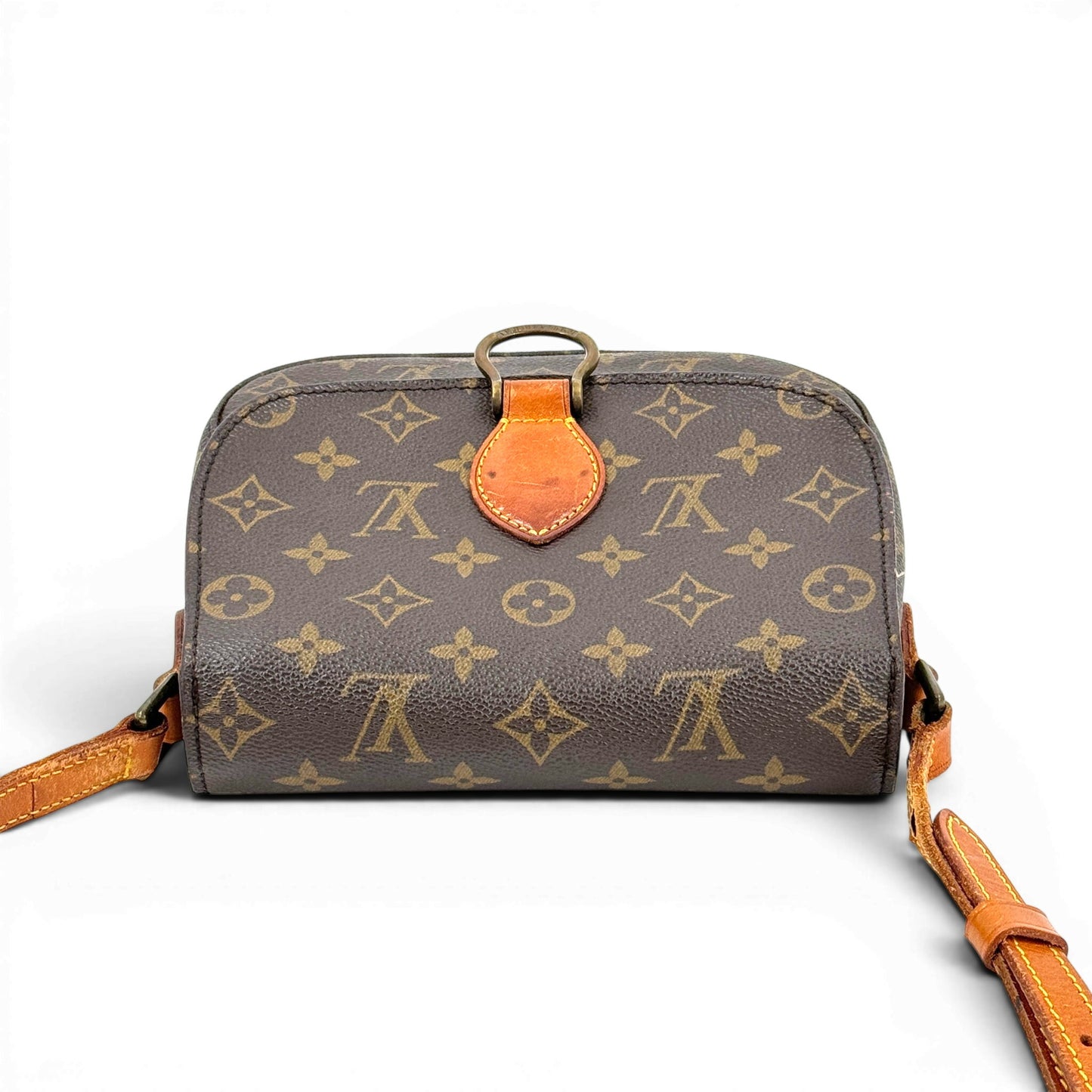 LOUIS VUITTON サンクルーMM モノグラムキャンバス ブラウン クロスボディ ショルダーバッグ M51243