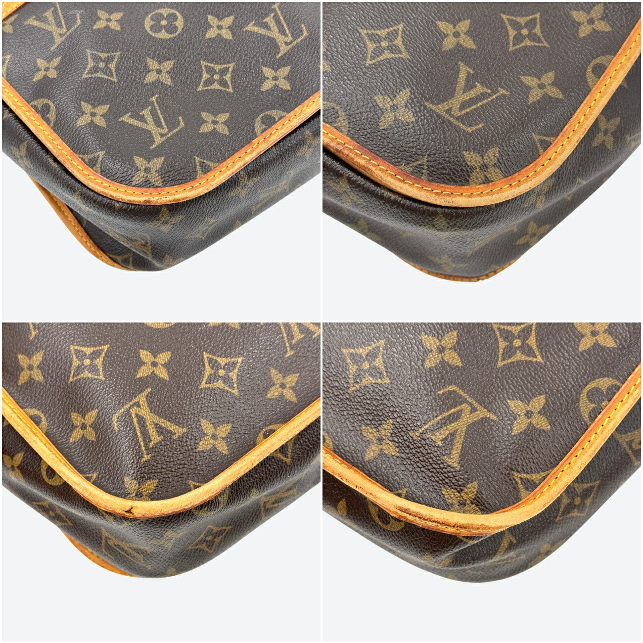LOUIS VUITTON ボスフォールPM モノグラムキャンバス ブラウン メッセンジャー クロスボディバッグ M40106
