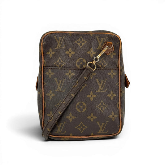 LOUIS VUITTON オールド・ダヌーブ モノグラム・キャンバス ブラウン ショルダーバッグ M3552