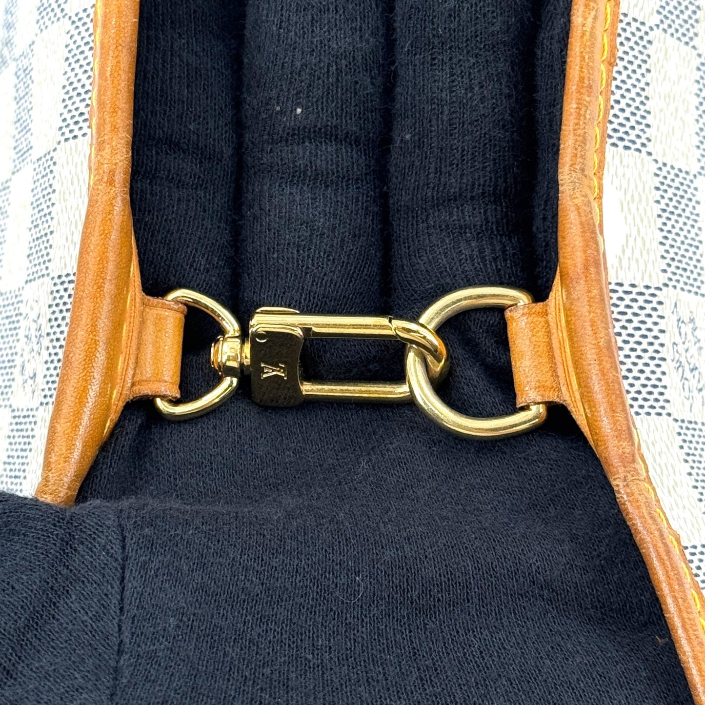 LOUIS VUITTON ネヴァーフルPM ダミエ・アズール ホワイト トートバッグ N51110
