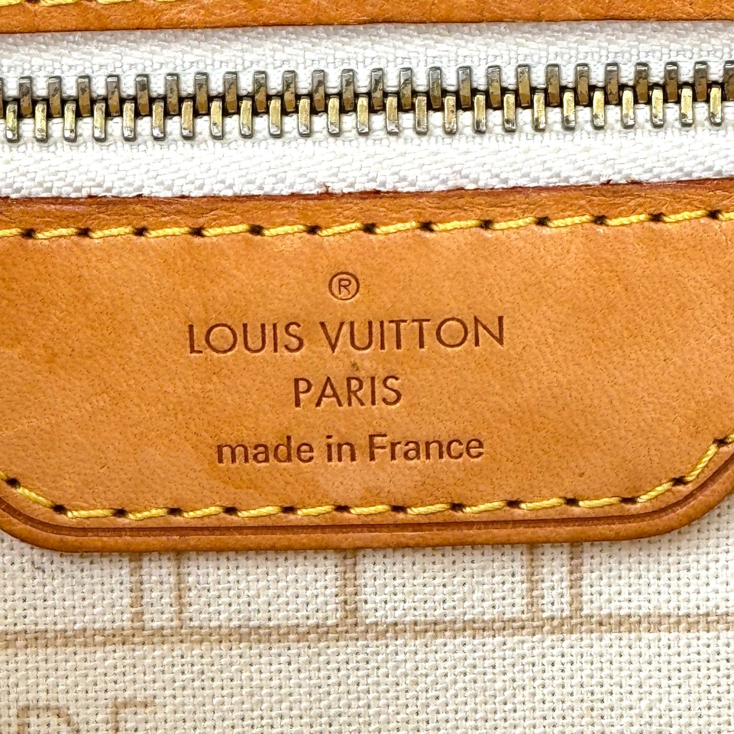 LOUIS VUITTON ネヴァーフルPM ダミエ・アズール ホワイト トートバッグ N51110