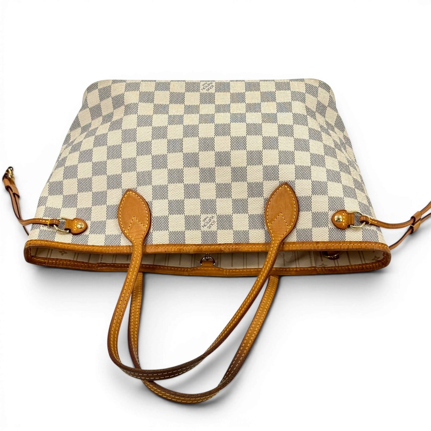 LOUIS VUITTON ネヴァーフルPM ダミエ・アズール ホワイト トートバッグ N51110