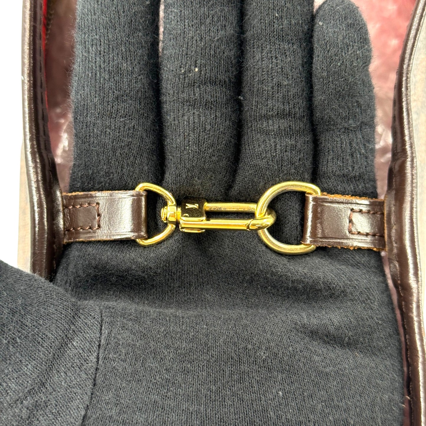 LOUIS VUITTON ネヴァーフルMM ダミエ・エベヌ ブラウン トートバッグ N51105