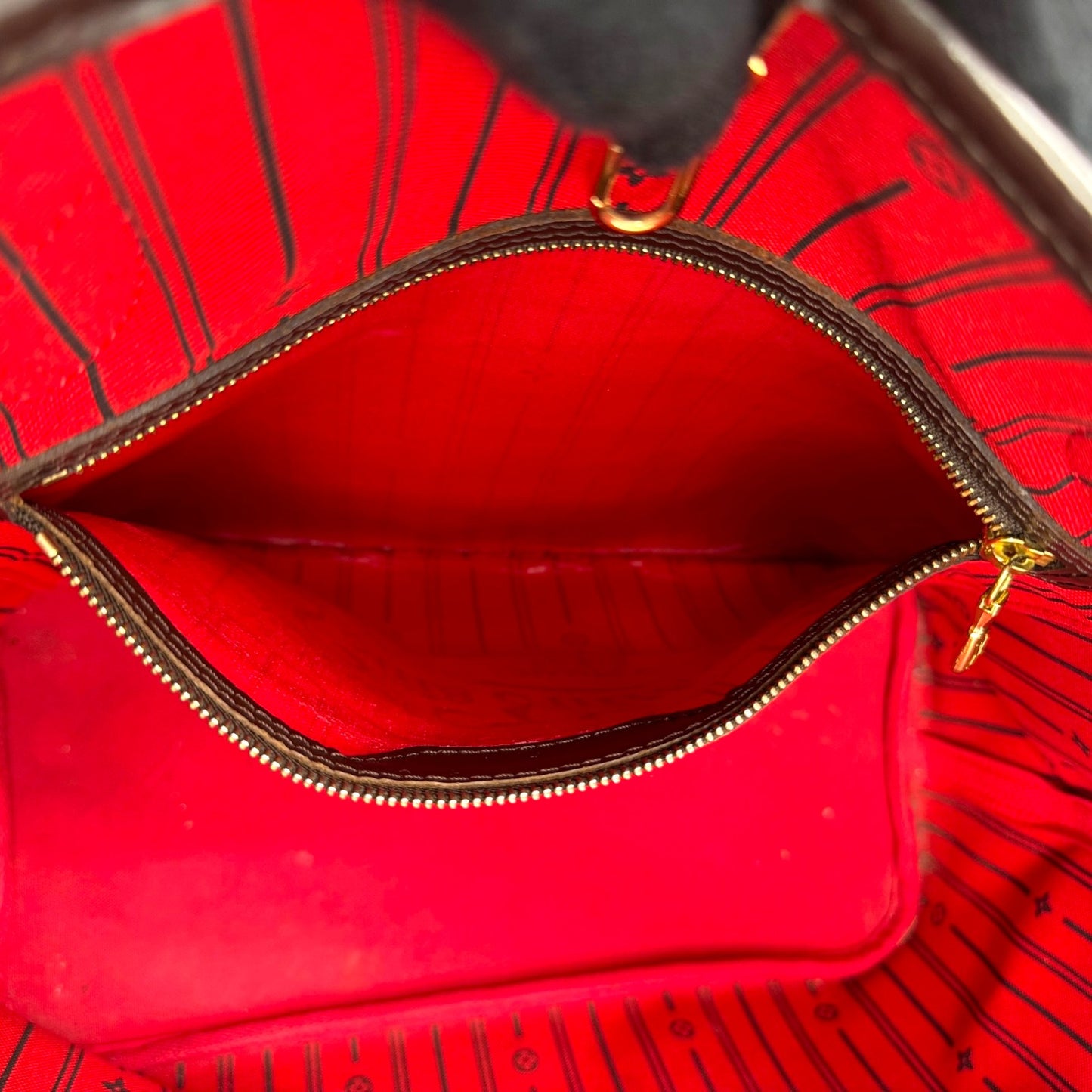 LOUIS VUITTON ネヴァーフルMM ダミエ・エベヌ ブラウン トートバッグ N51105