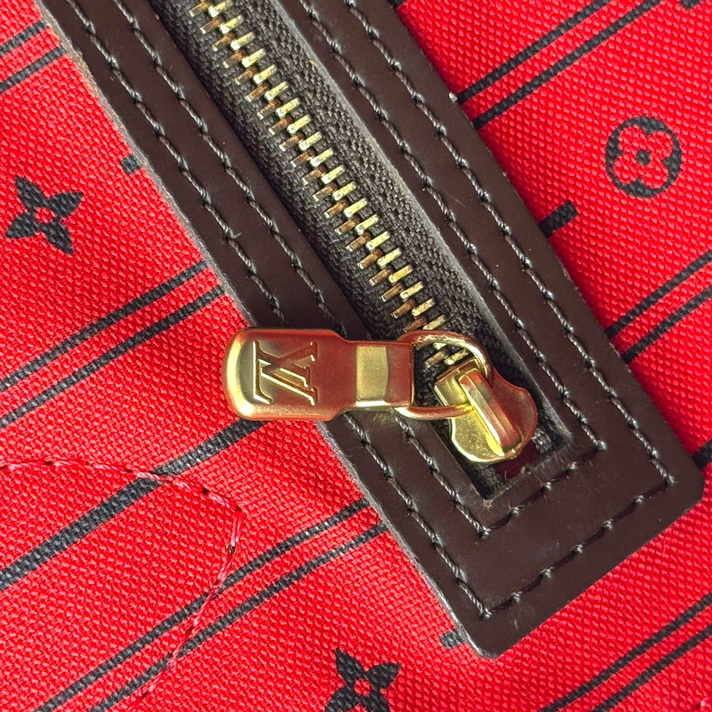 LOUIS VUITTON ネヴァーフルMM ダミエ・エベヌ ブラウン トートバッグ N51105