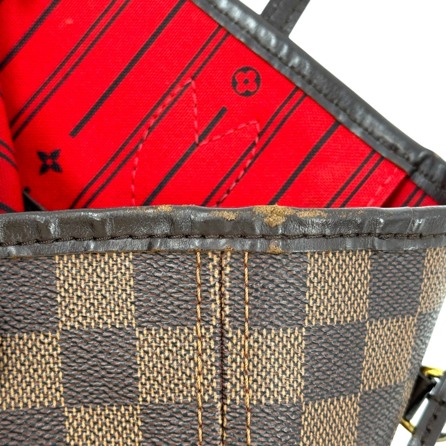 LOUIS VUITTON ネヴァーフルMM ダミエ・エベヌ ブラウン トートバッグ N51105