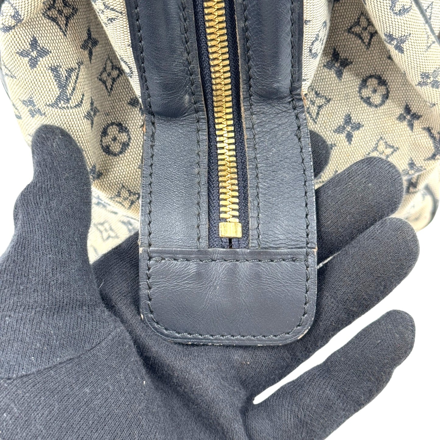 LOUIS VUITTON ジョセフィーヌGM モノグラム ミニラン カーキ ハンドバッグ M92310