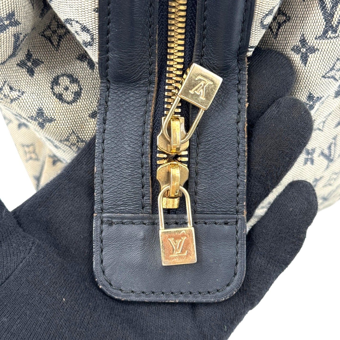 LOUIS VUITTON ジョセフィーヌGM モノグラム ミニラン カーキ ハンドバッグ M92310