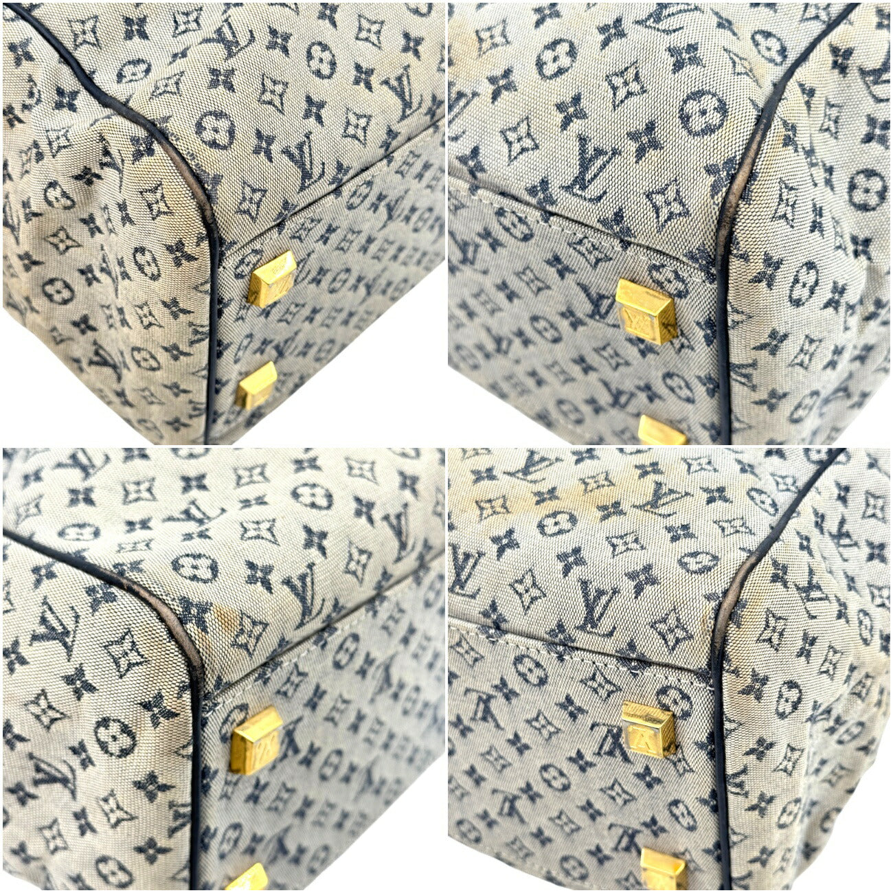 LOUIS VUITTON ジョセフィーヌGM モノグラム ミニラン カーキ ハンドバッグ M92310
