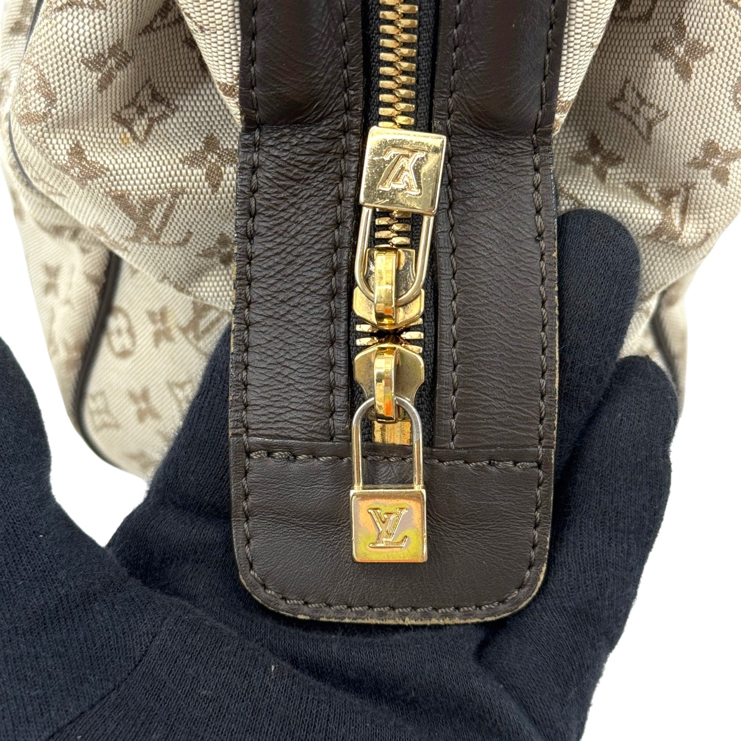 LOUIS VUITTON ジョセフィーヌPM モノグラム・イディール ベージュ ボストン M92415