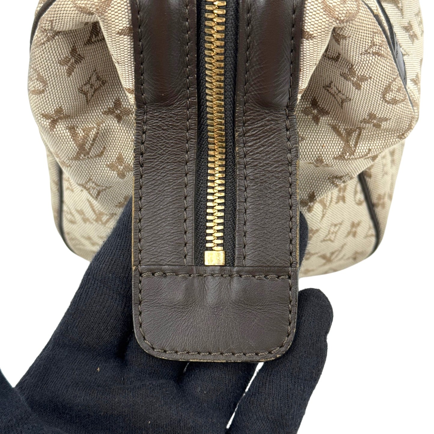 LOUIS VUITTON ジョセフィーヌPM モノグラム・イディール ベージュ ボストン M92415
