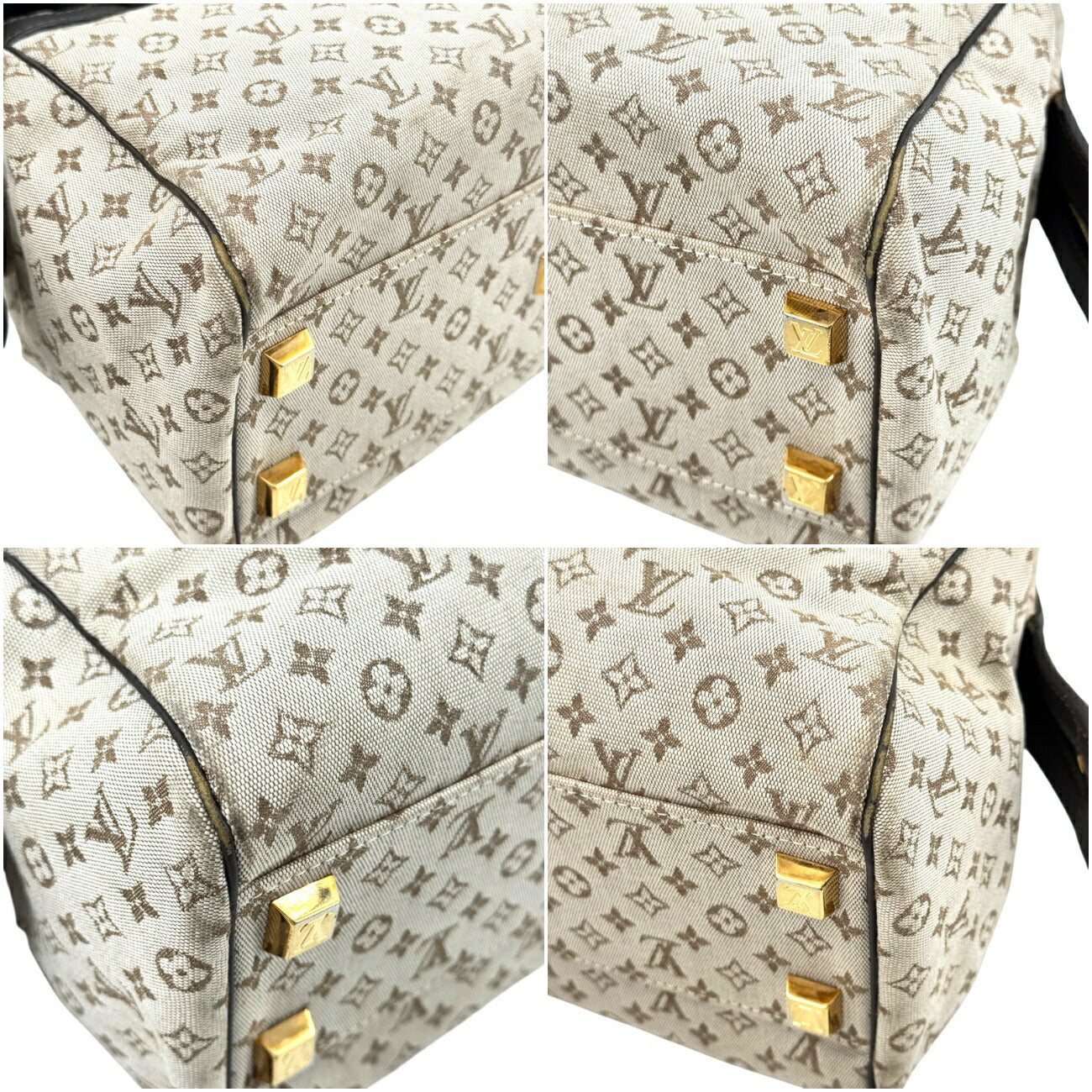LOUIS VUITTON ジョセフィーヌPM モノグラム・イディール ベージュ ボストン M92415