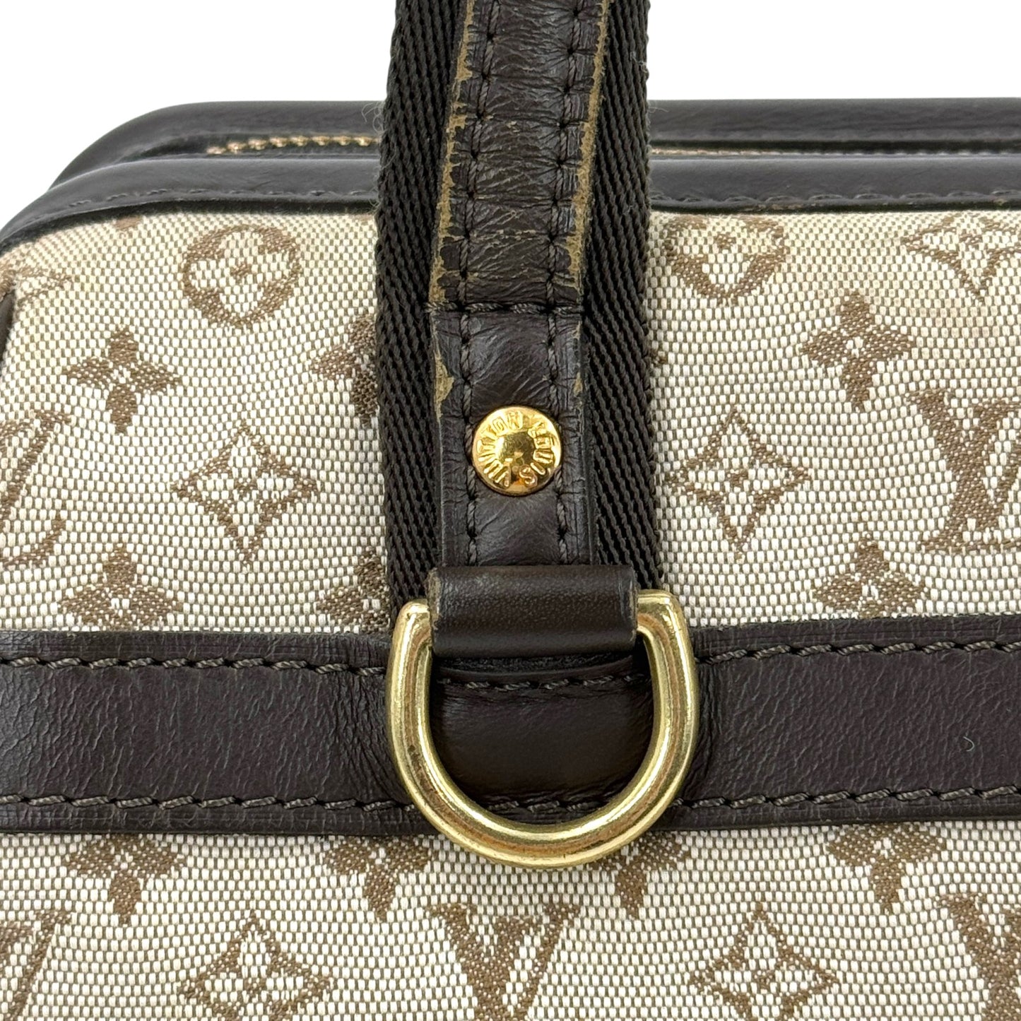 LOUIS VUITTON ジョセフィーヌPM モノグラム・イディール ベージュ ボストン M92415