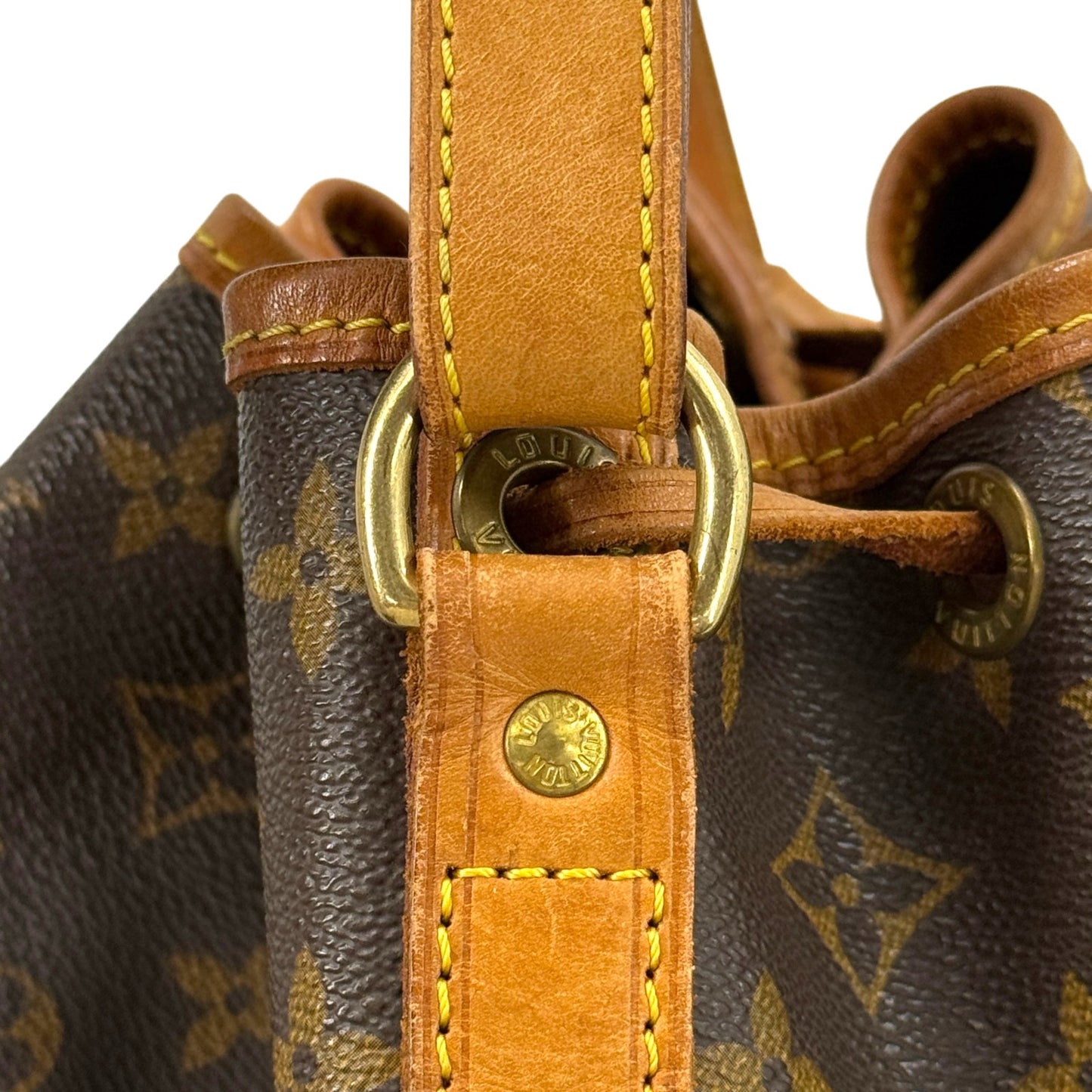 LOUIS VUITTON ノエ モノグラムキャンバス バケット 巾着バッグ M42224
