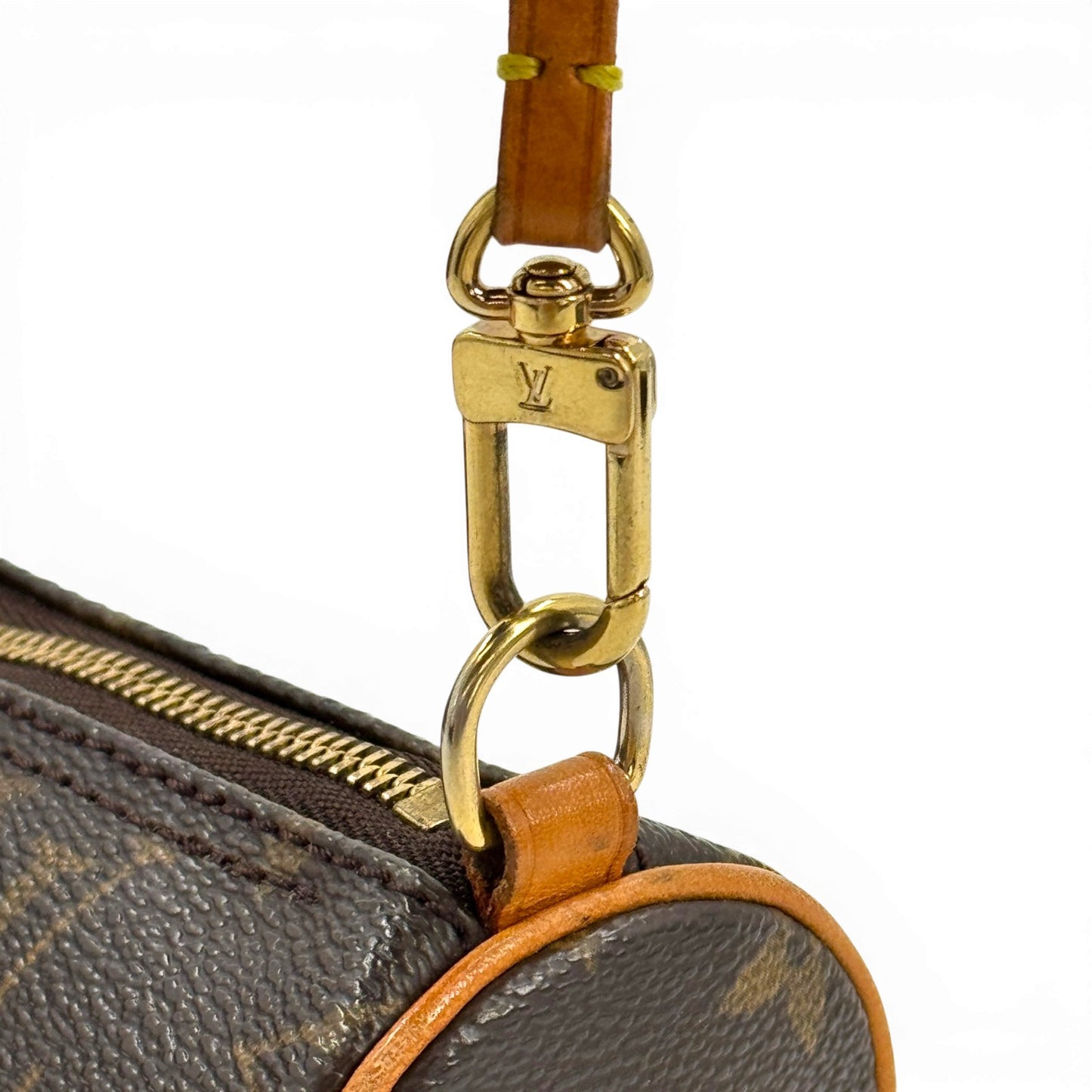 LOUIS VUITTON パピヨン30 モノグラムキャンバス ブラウン 旧型 ハンドバッグ M51385