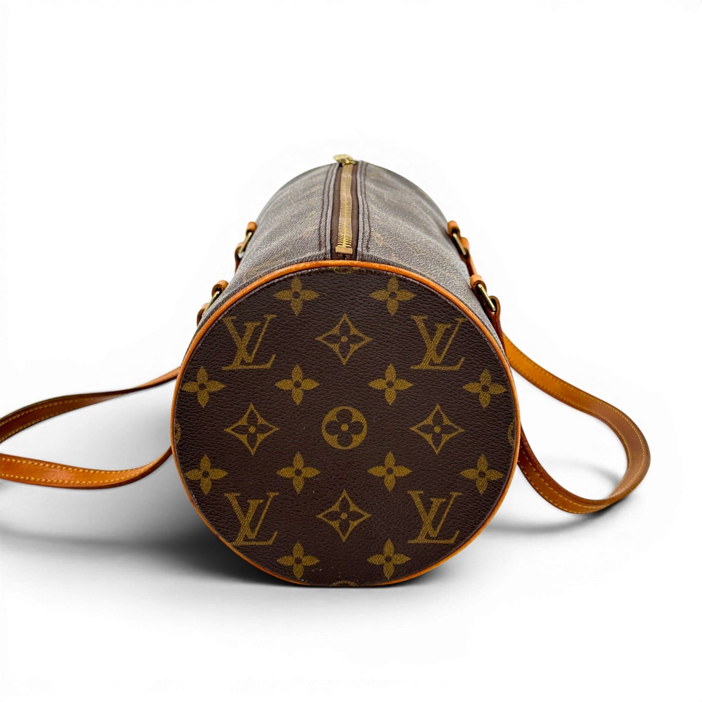 LOUIS VUITTON パピヨン30 モノグラムキャンバス ブラウン 旧型 ハンドバッグ M51385