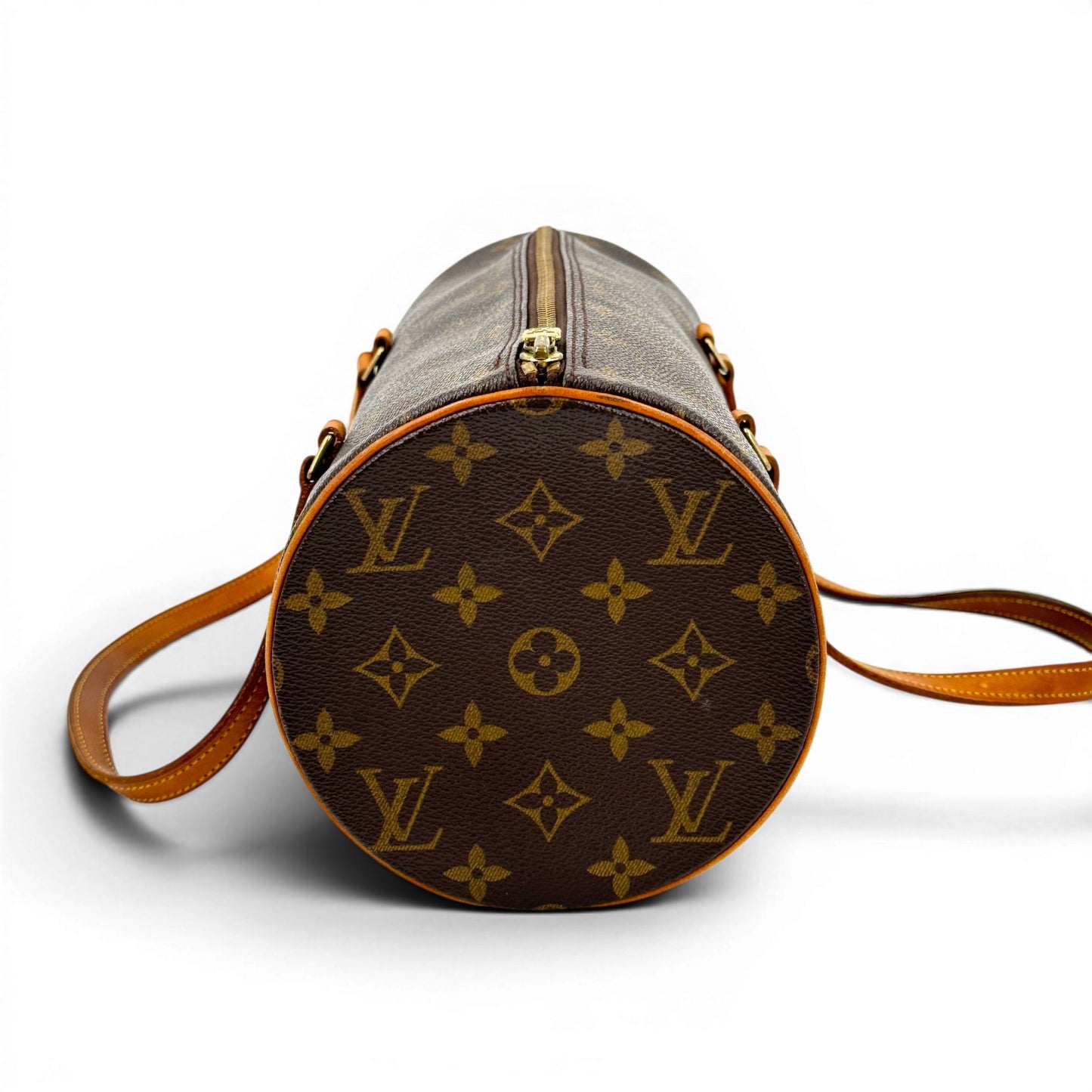 LOUIS VUITTON パピヨン30 モノグラムキャンバス ブラウン 旧型 ハンドバッグ M51385