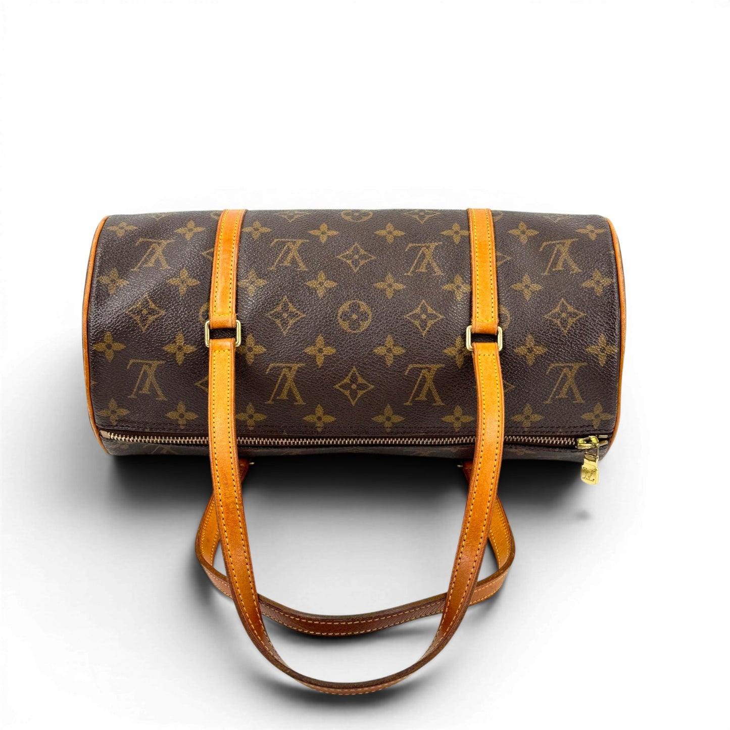 LOUIS VUITTON パピヨン30 モノグラムキャンバス ブラウン 旧型 ハンドバッグ M51385