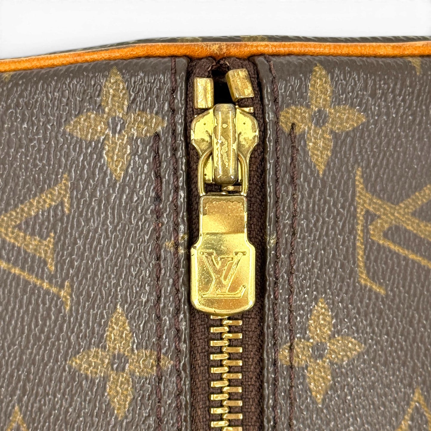 LOUIS VUITTON パピヨン30 モノグラムキャンバス ブラウン 旧型 ハンドバッグ M51385