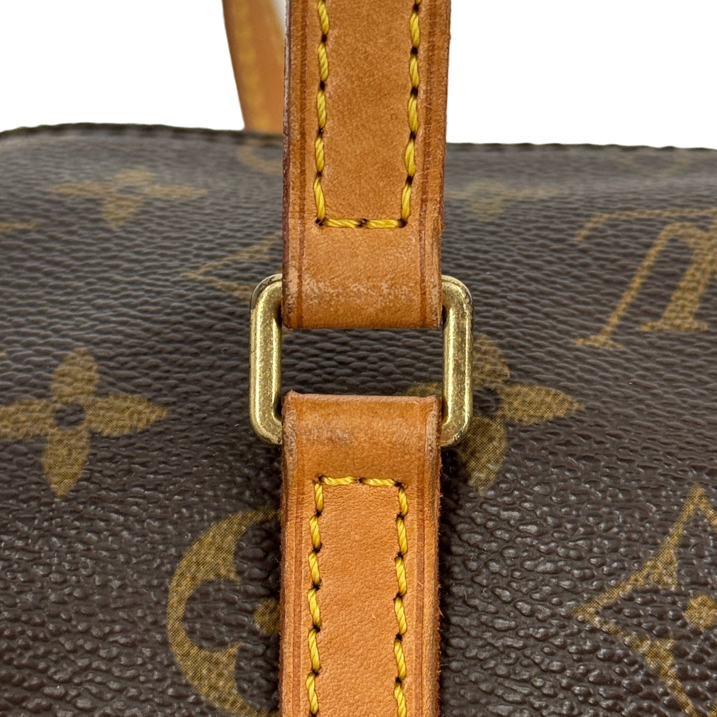 LOUIS VUITTON パピヨン26 モノグラムキャンバス ブラウン ハンドバッグ M51366