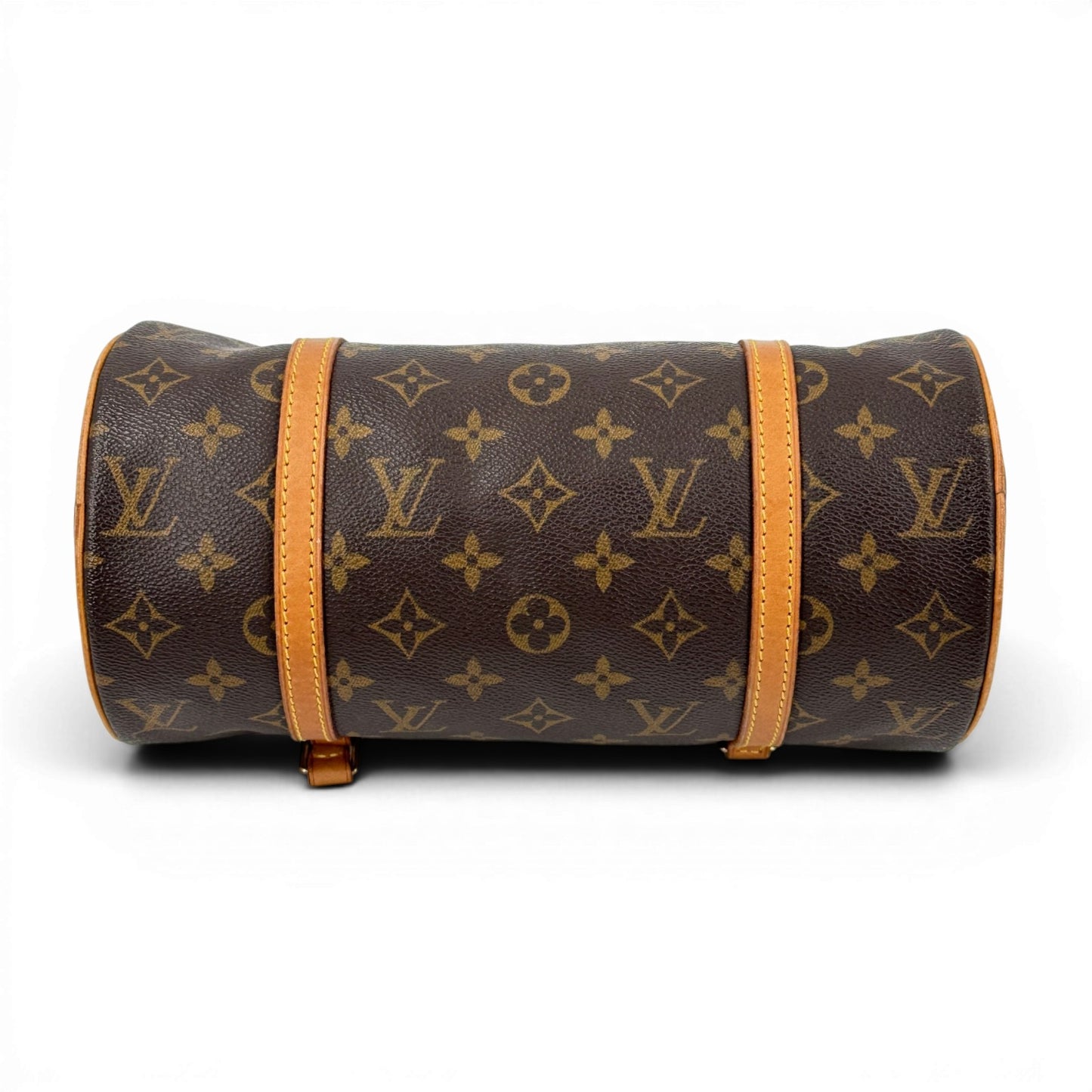 LOUIS VUITTON パピヨン26 モノグラムキャンバス ブラウン ハンドバッグ M51366