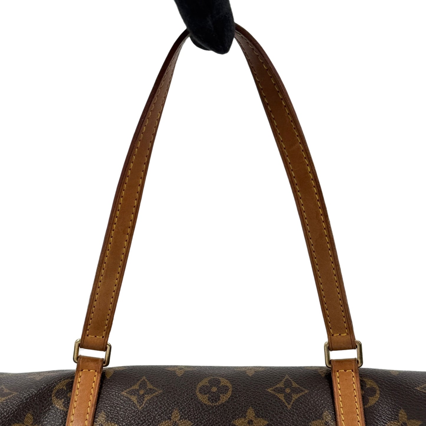 LOUIS VUITTON パピヨン26 モノグラムキャンバス ブラウン ハンドバッグ M51366