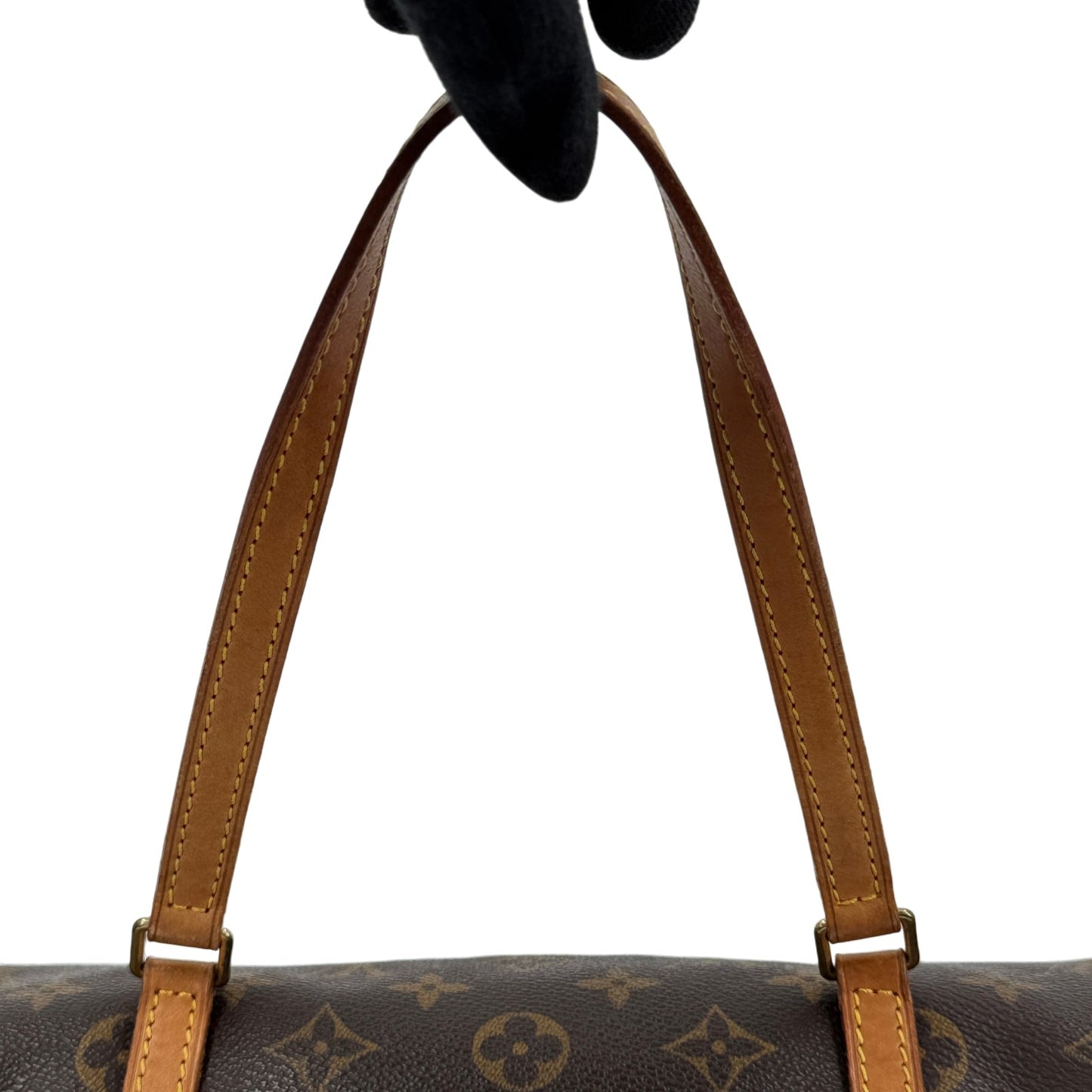 LOUIS VUITTON パピヨン26 モノグラムキャンバス ブラウン ハンドバッグ M51366