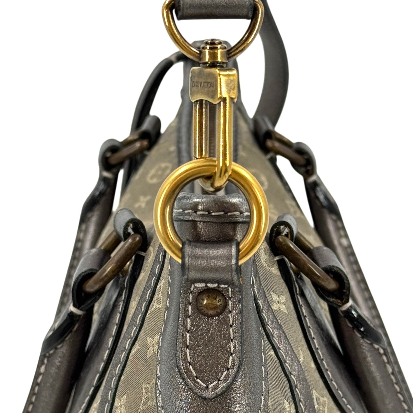 LOUIS VUITTON ブザス アンジュール モノグラム ミニキャンバス グレー 2WAY M95622