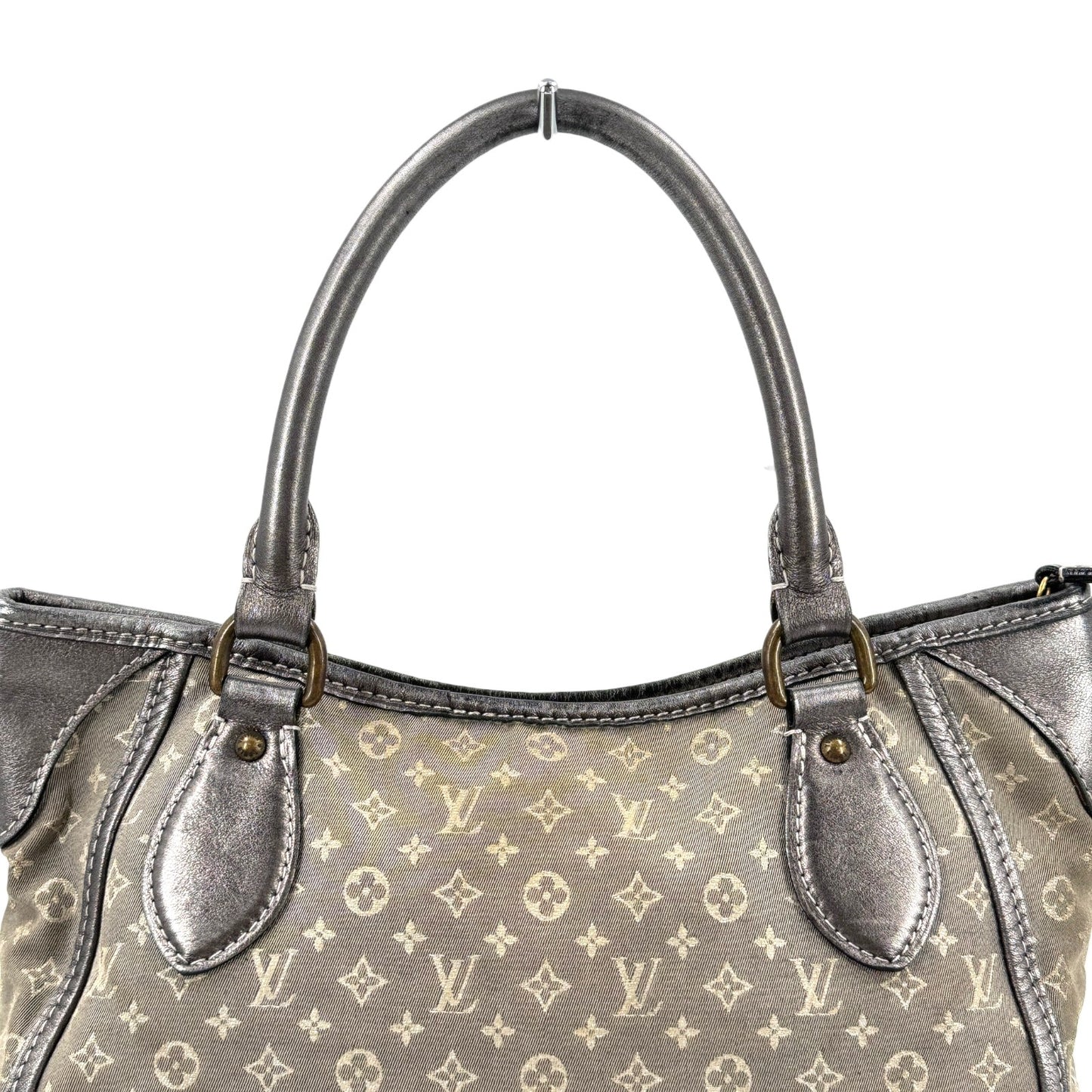 LOUIS VUITTON ブザス アンジュール モノグラム ミニキャンバス グレー 2WAY M95622