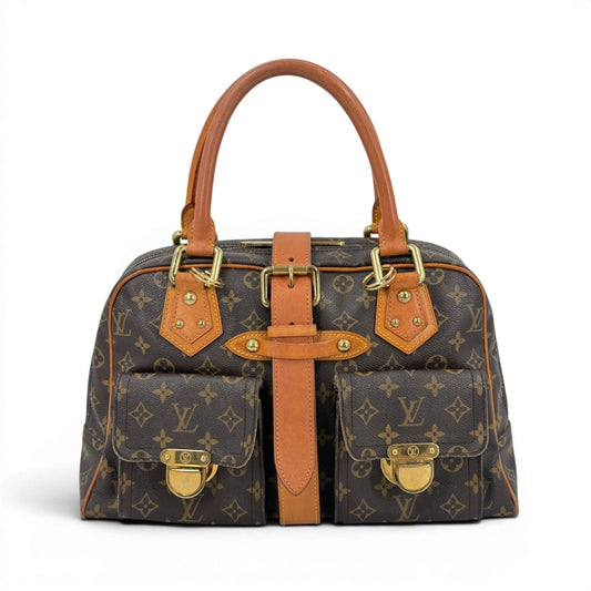 LOUIS VUITTON マンハッタンGM モノグラムキャンバス ハンドバッグ M40025