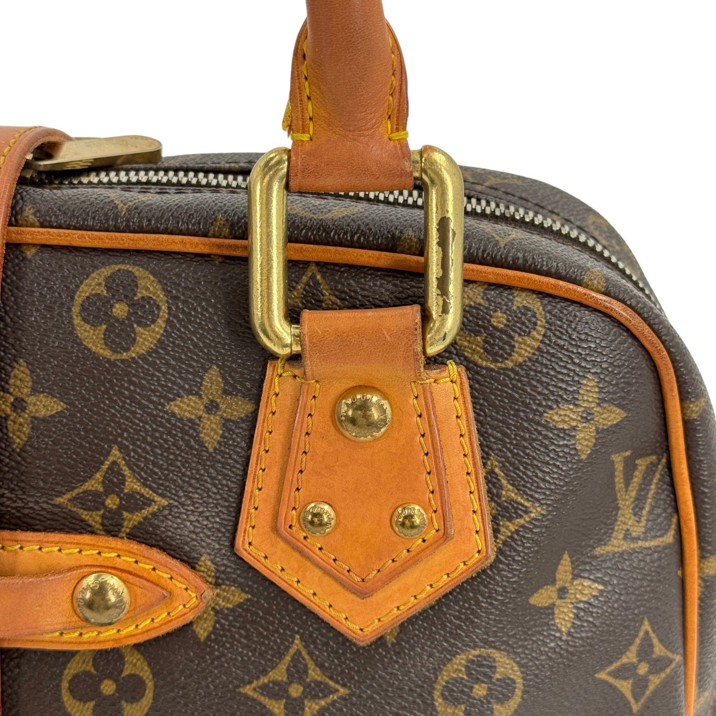 LOUIS VUITTON マンハッタンGM モノグラムキャンバス ハンドバッグ M40025