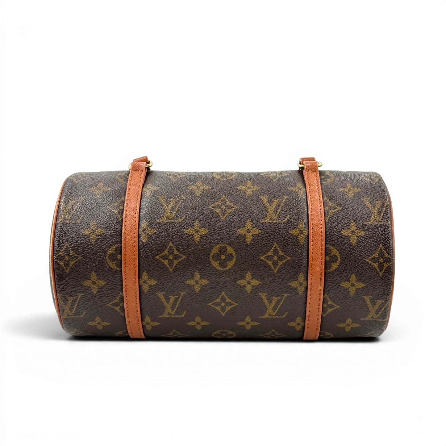 LOUIS VUITTON パピヨン26 モノグラムキャンバス シリンダー ハンドバッグ M51366