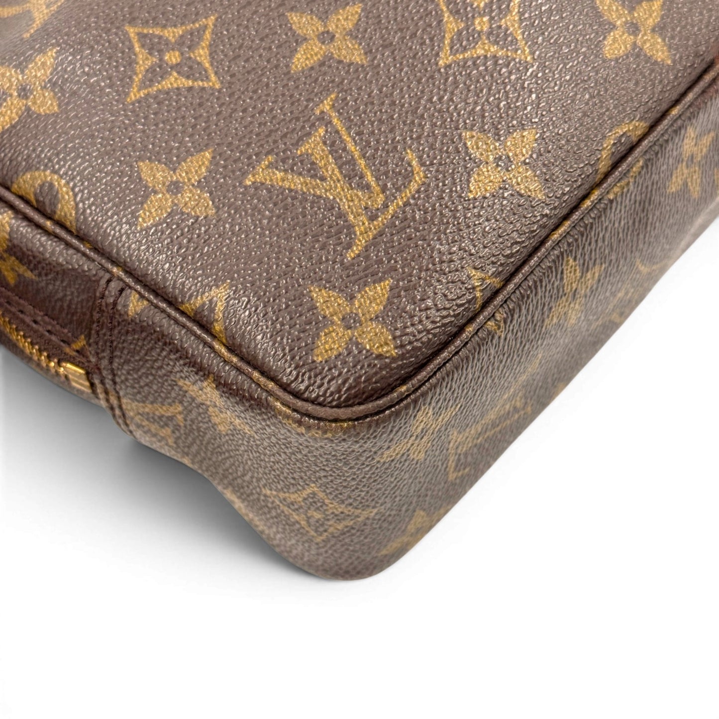 LOUIS VUITTON トゥルース・トワレット23 モノグラム ブラウン ポーチ M47524