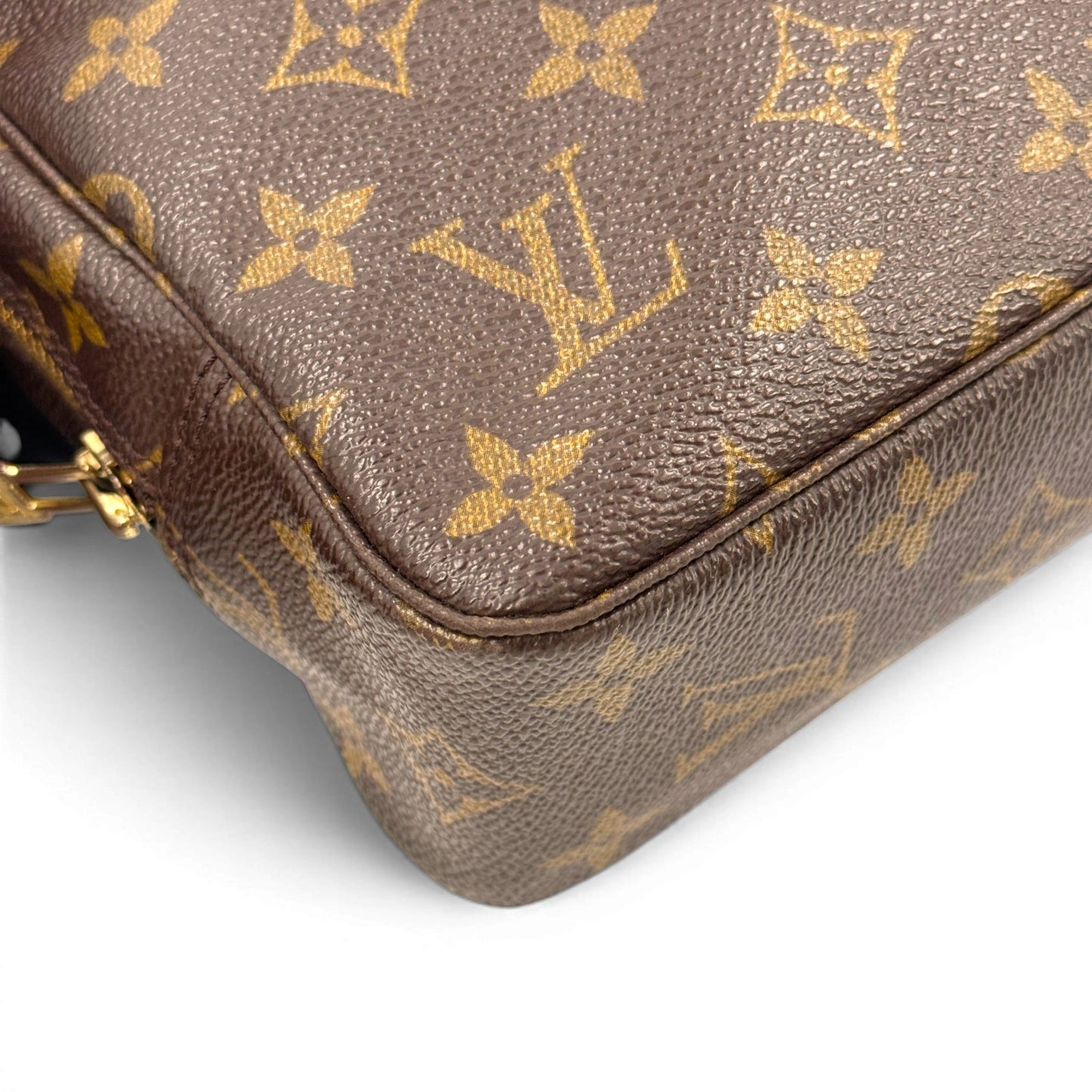 LOUIS VUITTON トゥルース・トワレット23 モノグラム ブラウン ポーチ M47524