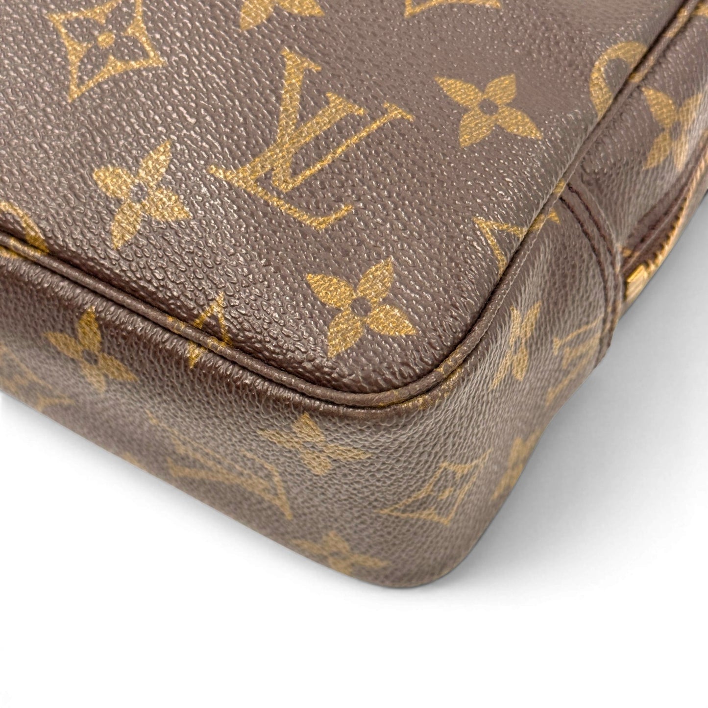 LOUIS VUITTON トゥルース・トワレット23 モノグラム ブラウン ポーチ M47524