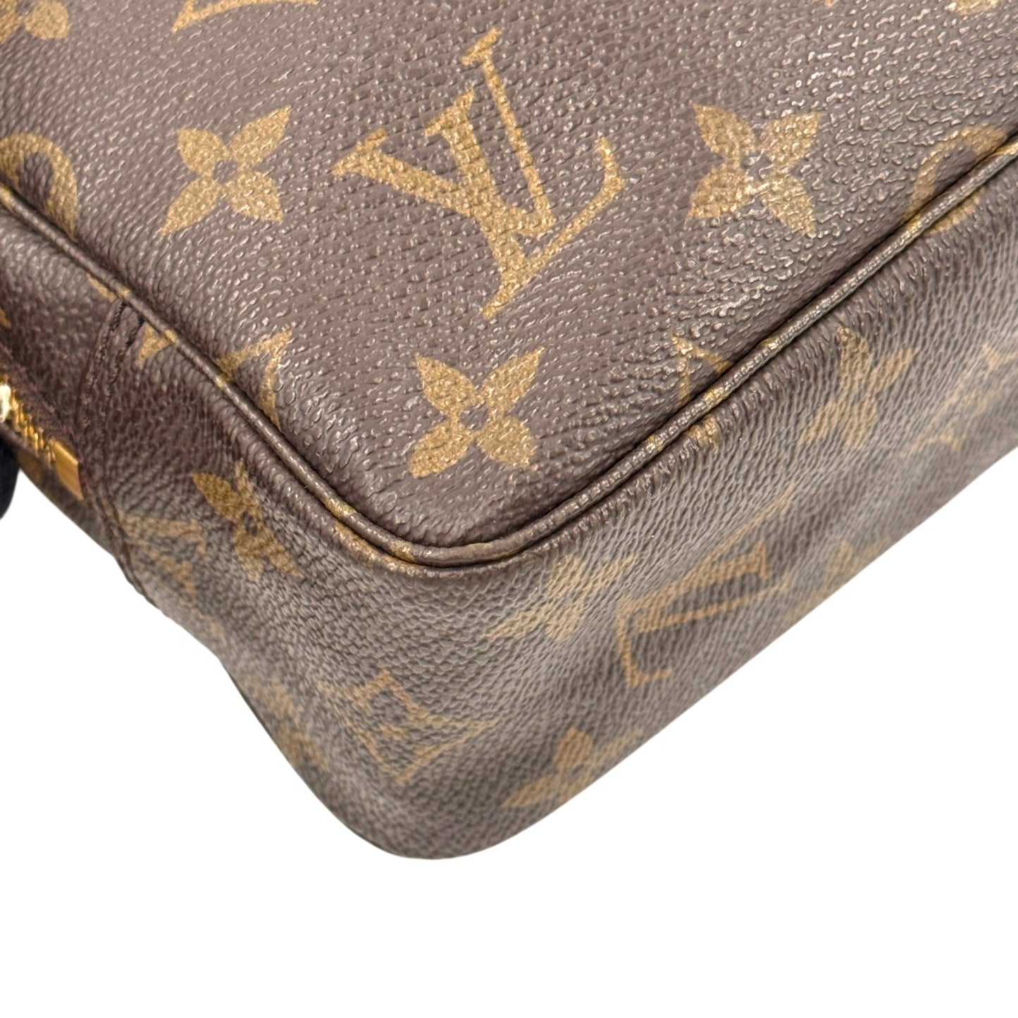 LOUIS VUITTON トゥルース・トワレット23 モノグラム ブラウン ポーチ M47524