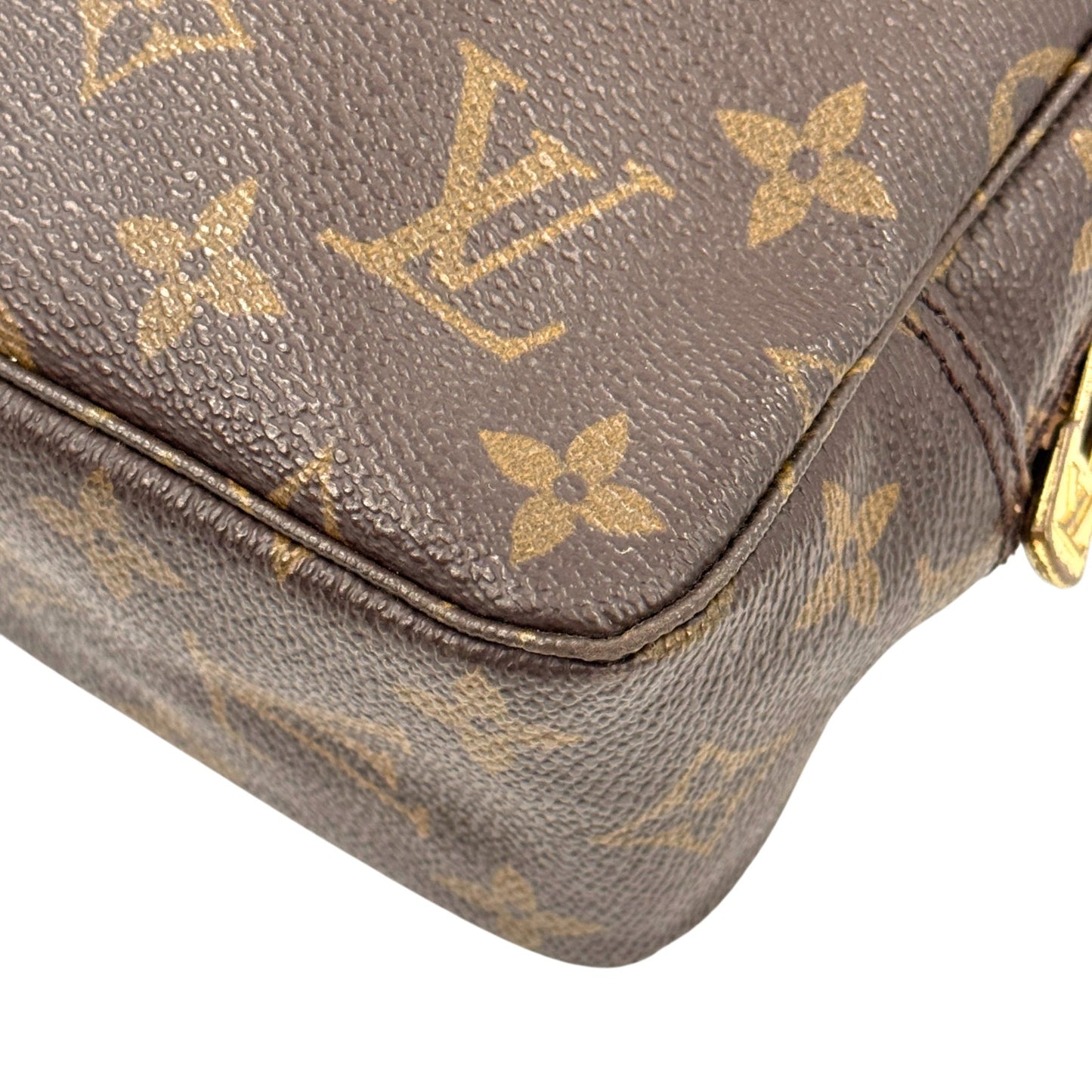 LOUIS VUITTON トゥルース・トワレット23 モノグラム ブラウン ポーチ M47524
