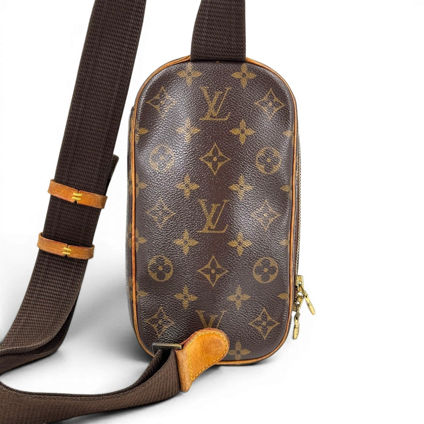 LOUIS VUITTON ポシェット・ガンジュ モノグラムキャンバス ボディバッグ M51870