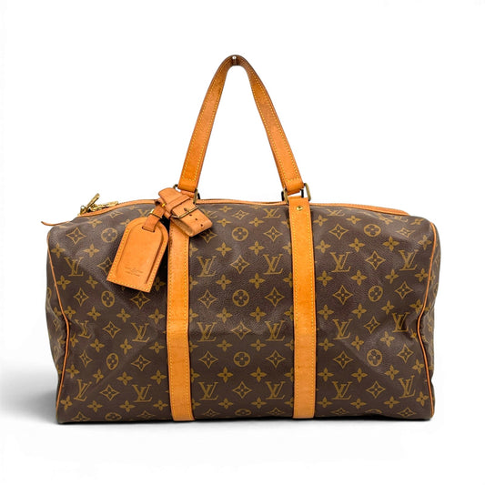 LOUIS VUITTON サック・スープル45 モノグラムキャンバス ブラウン ボストン M41624
