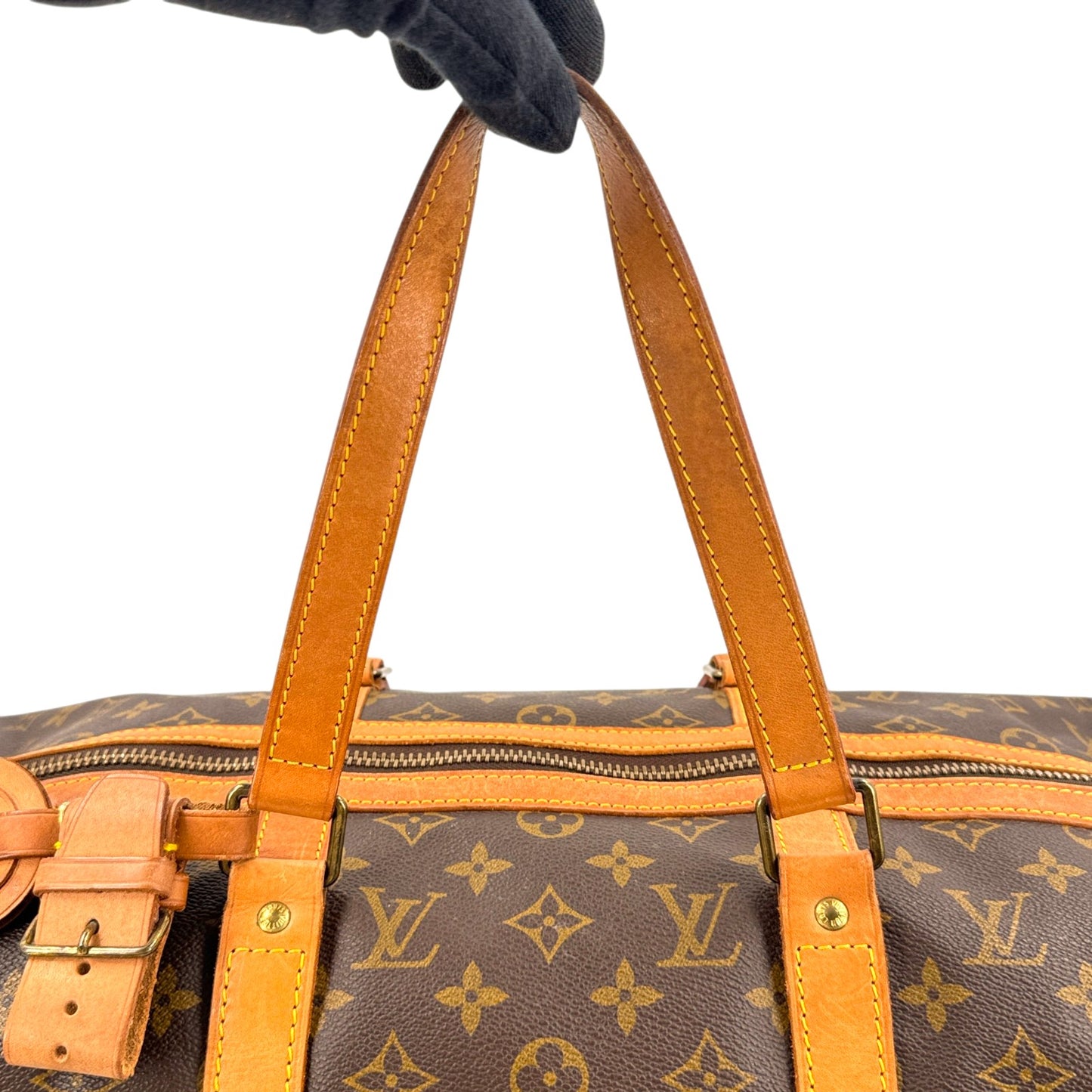 LOUIS VUITTON サック・スープル45 モノグラムキャンバス ブラウン ボストン M41624
