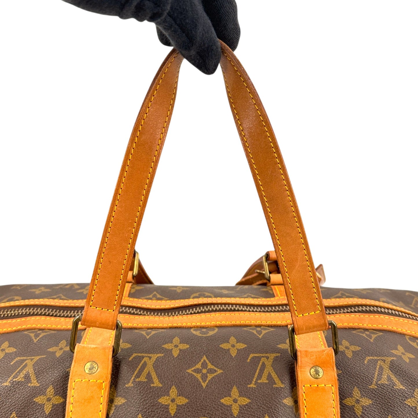 LOUIS VUITTON サック・スープル45 モノグラムキャンバス ブラウン ボストン M41624