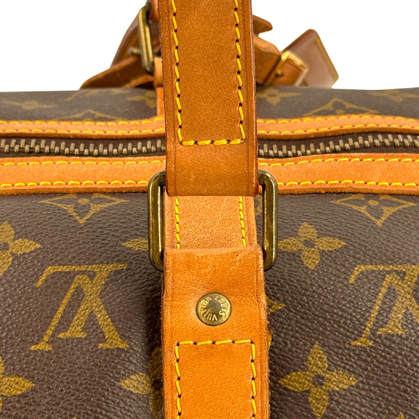 LOUIS VUITTON サック・スープル45 モノグラムキャンバス ブラウン ボストン M41624