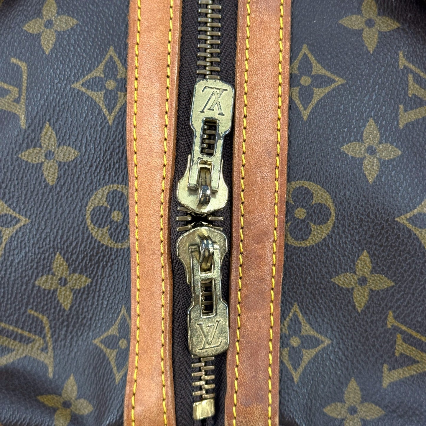 LOUIS VUITTON サック・スープル45 モノグラムキャンバス ブラウン ボストン M41624