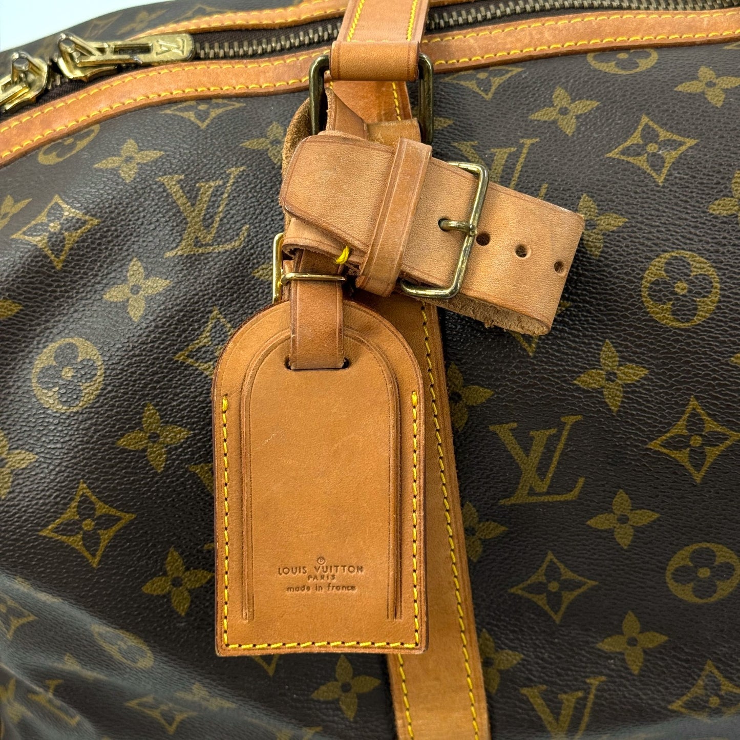 LOUIS VUITTON サック・スープル45 モノグラムキャンバス ブラウン ボストン M41624