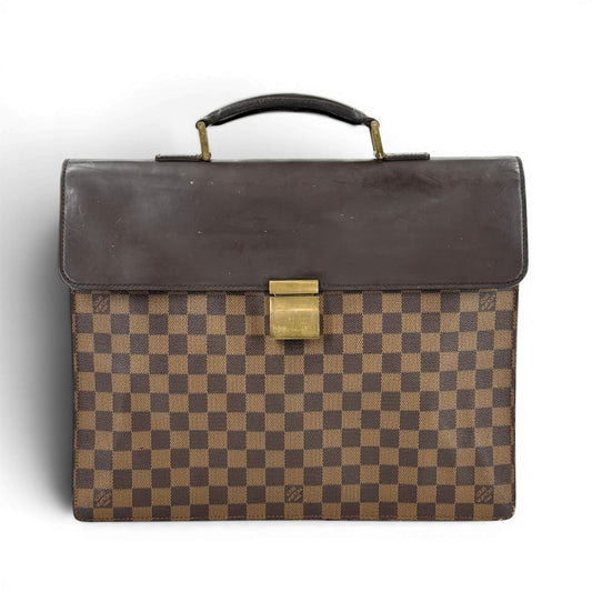 LOUIS VUITTON アルトナPM ダミエ・エベヌキャンバス ビジネスバッグ N53315