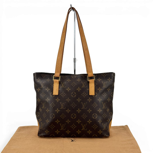 LOUIS VUITTON モノグラム・カバ・ピアノ キャンバス ブラウン トートバッグ M51148